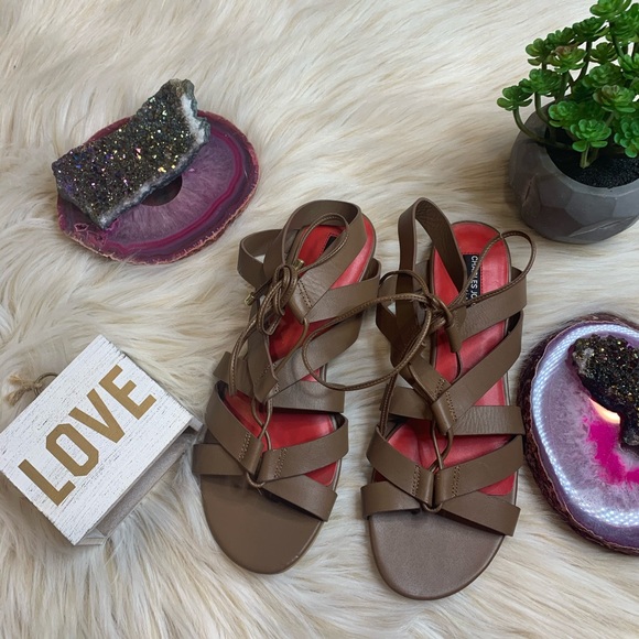 Charles Jourdan Gladiator Sandals Size 9 - Picture 2 of 5